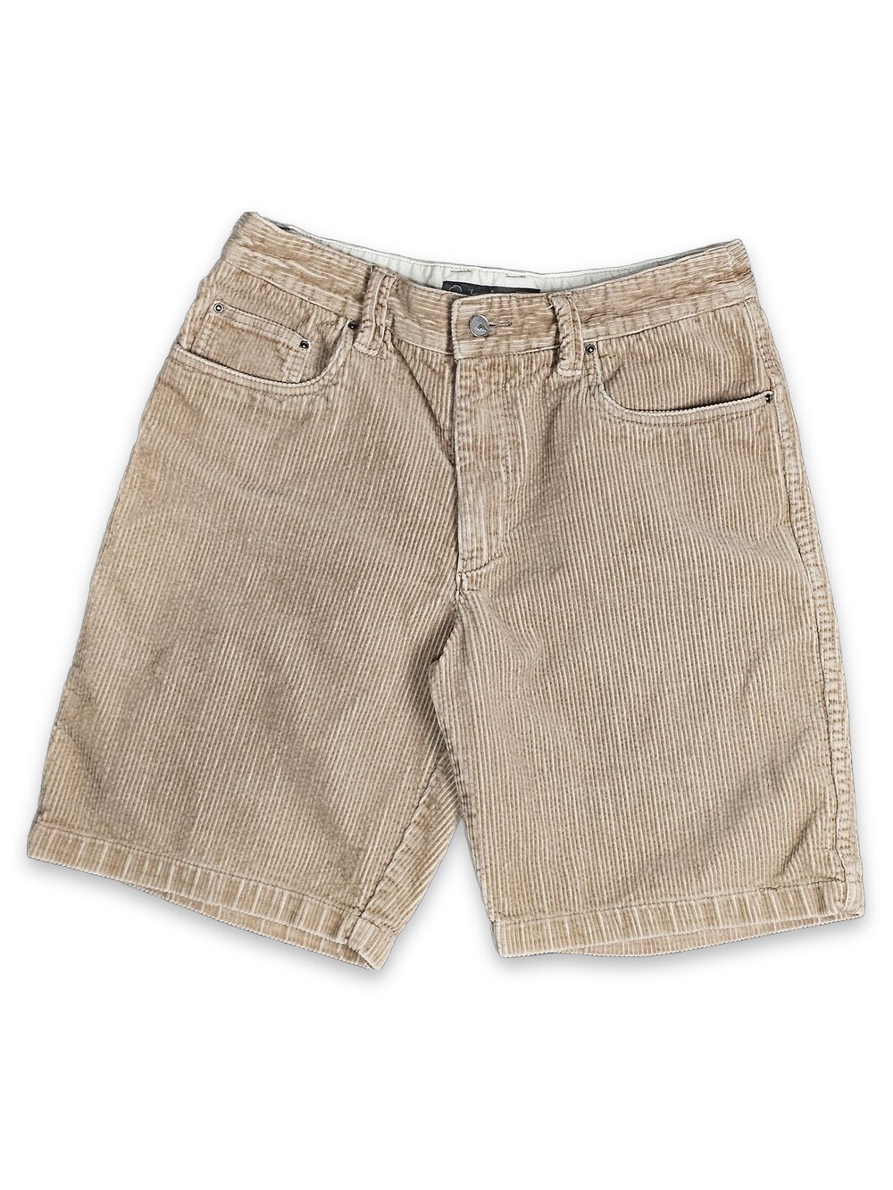 Quiksilver Men's Waterman Collection 100% Cotton Corduroy Shorts Size 32 Tan